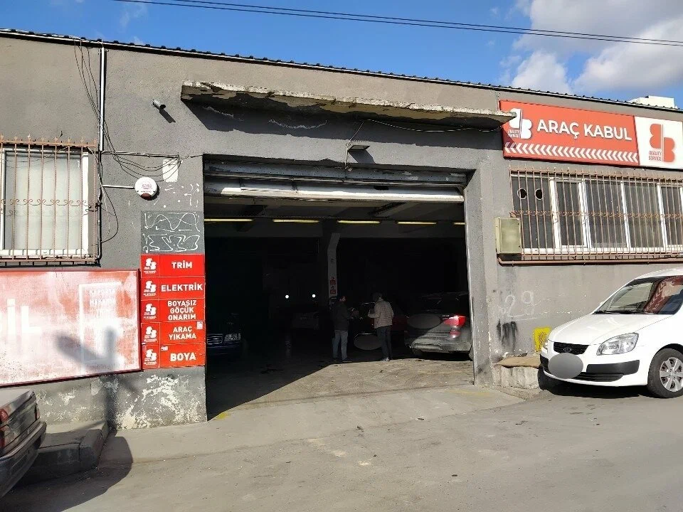 BB Otomobil Ümraniye servis binası - Araç Kabul